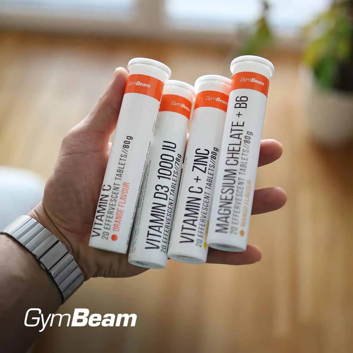 GymBeam Vitamina C + Zinco Effervescente compresse immunità