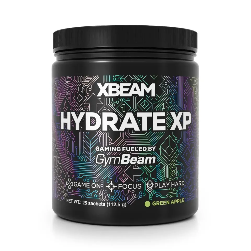 GymBeam XBeam Hydrate XP elettroliti mela verde 112,5 g