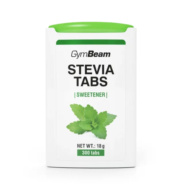 GymBeam Stevia Tabs dolcificante naturale 300 compresse 12g