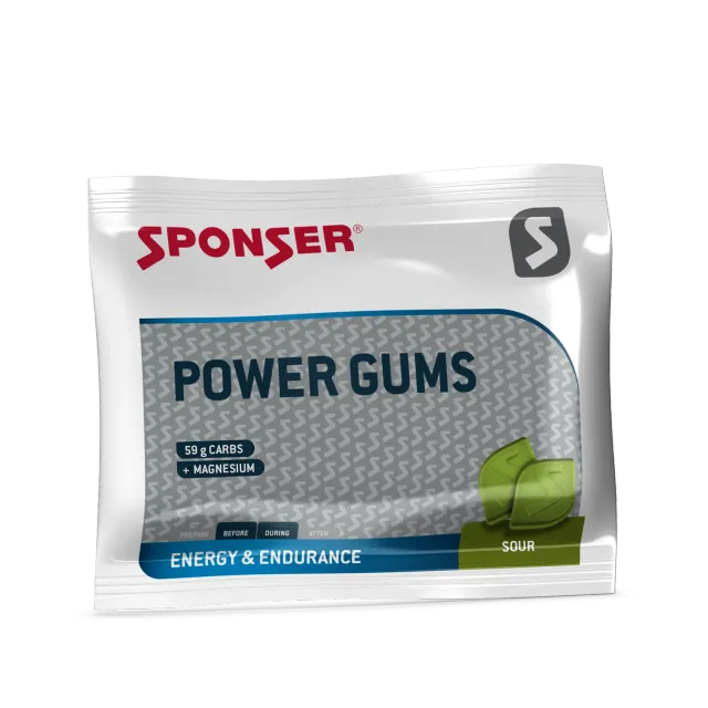 Sponser Power Gums caramelle energetiche 75g sour