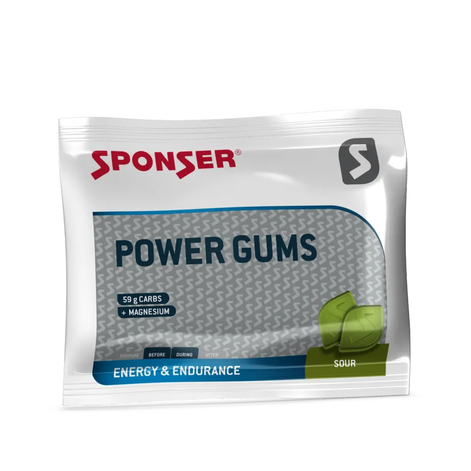 Sponser Power Gums caramelle energetiche 75g sour