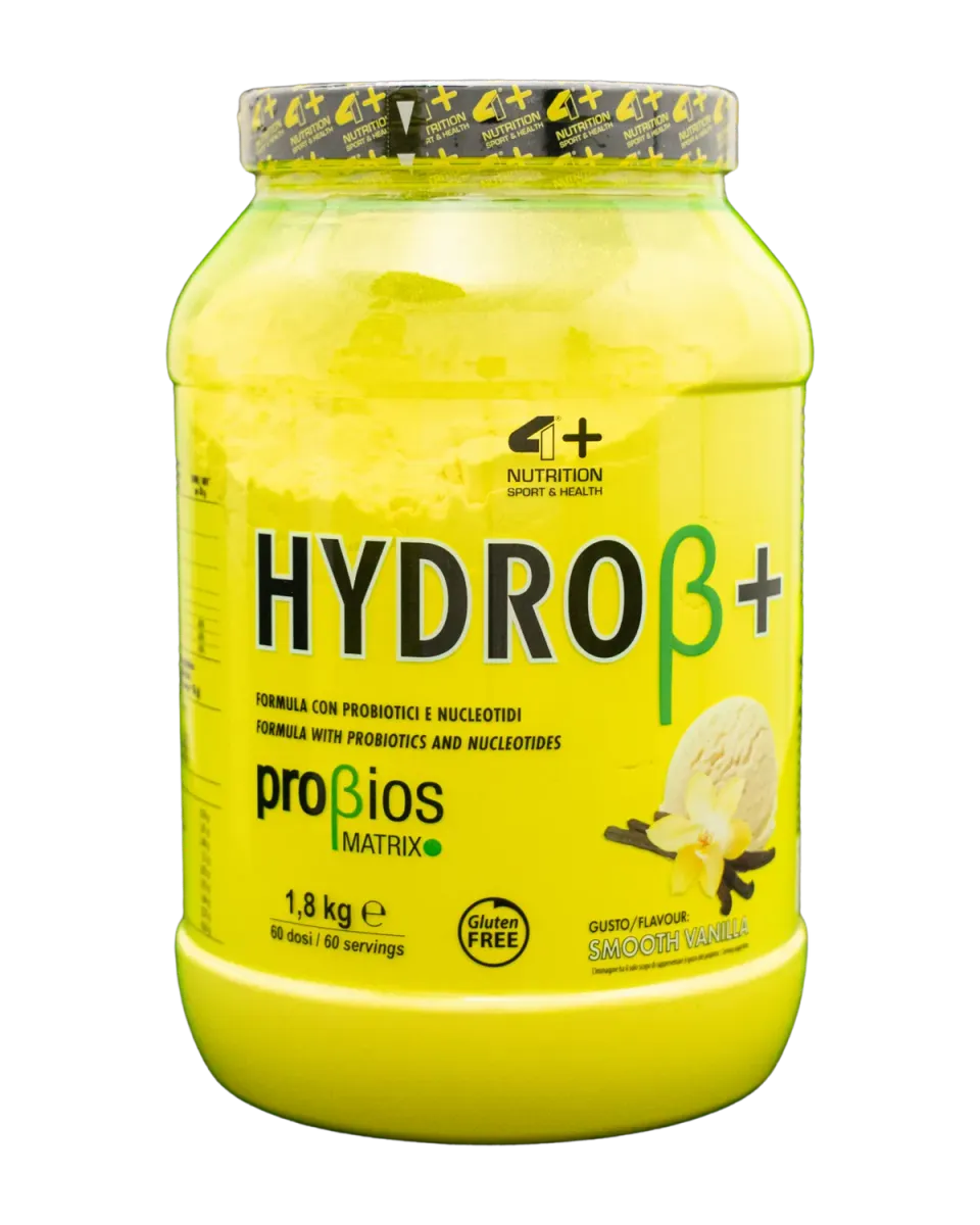 4 Plus Nutrition HYDROβ+ Proteine Idrolizzate 900 g Vanilla Smooth