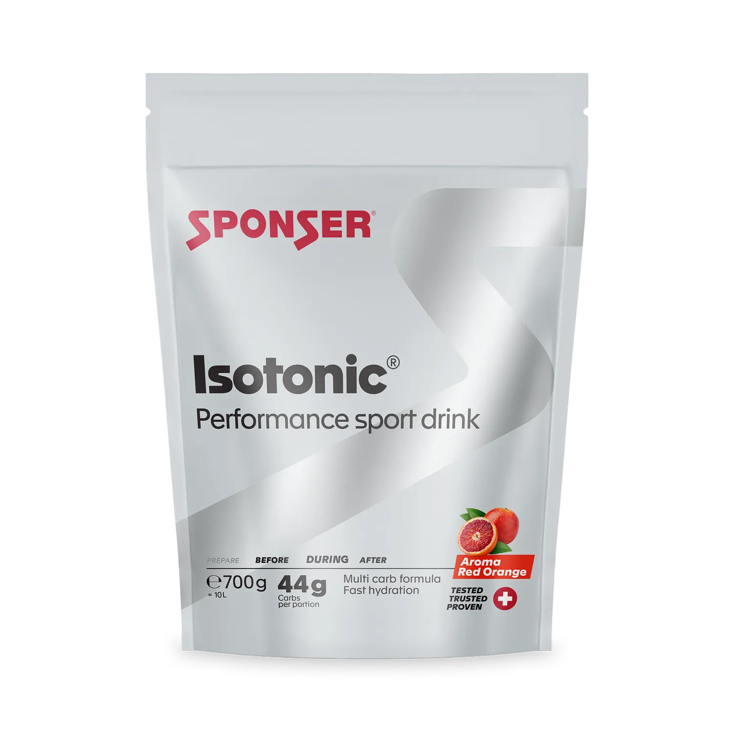 Sponser Isotonic bevanda isotonica arancia rossa 52 g monodose