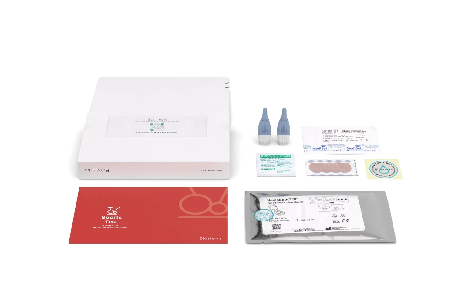 Sponser Sport Biomarker Test Sangue 28 Marker Casa