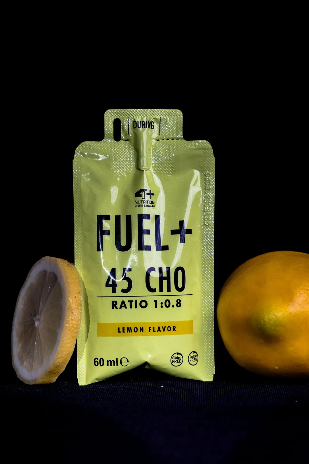 4 Plus Nutrition Fuel+ 45 CHO gel 60 ml energia intra workout