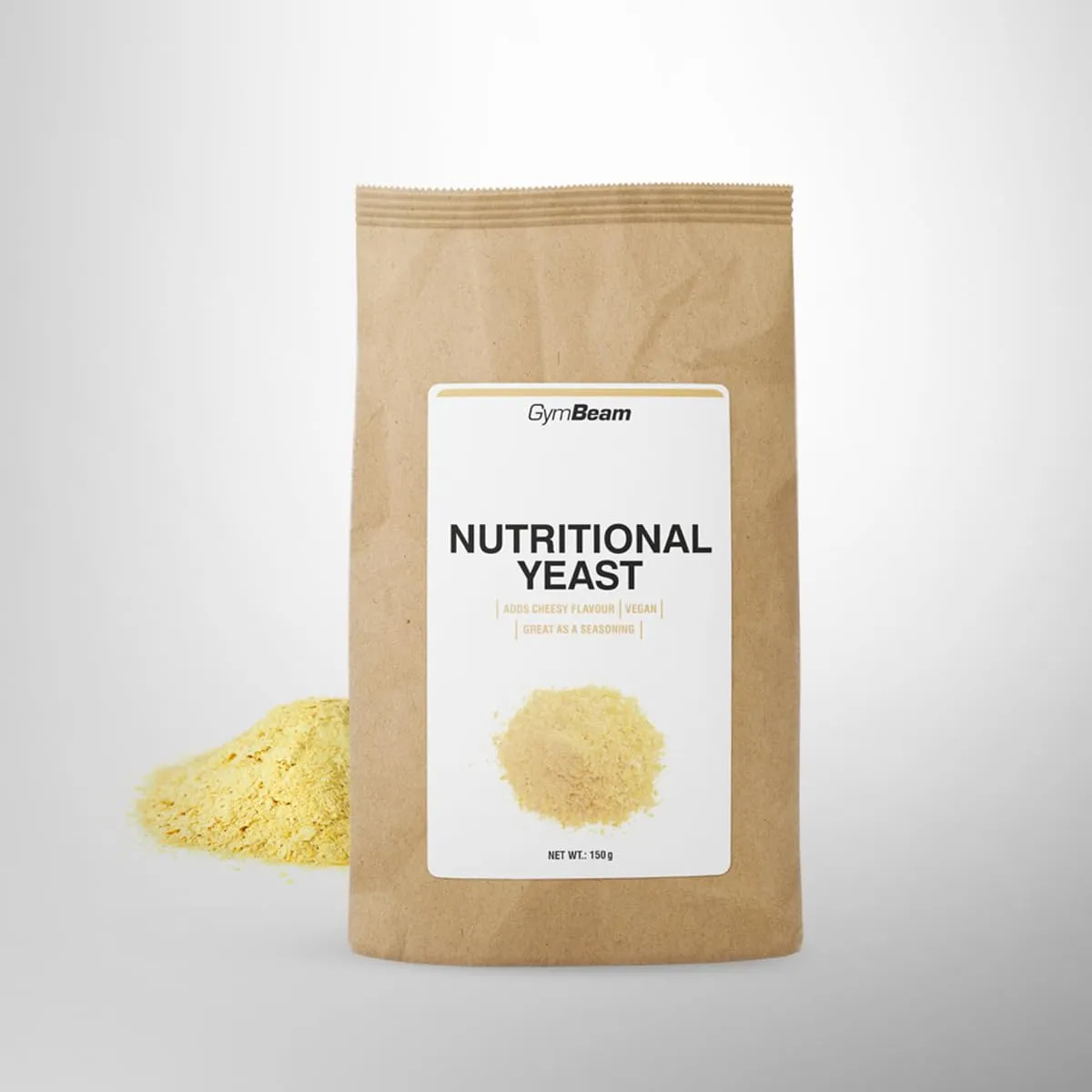 GymBeam Lievito Alimentare Scaglie 150 g Parmigiano Vegano