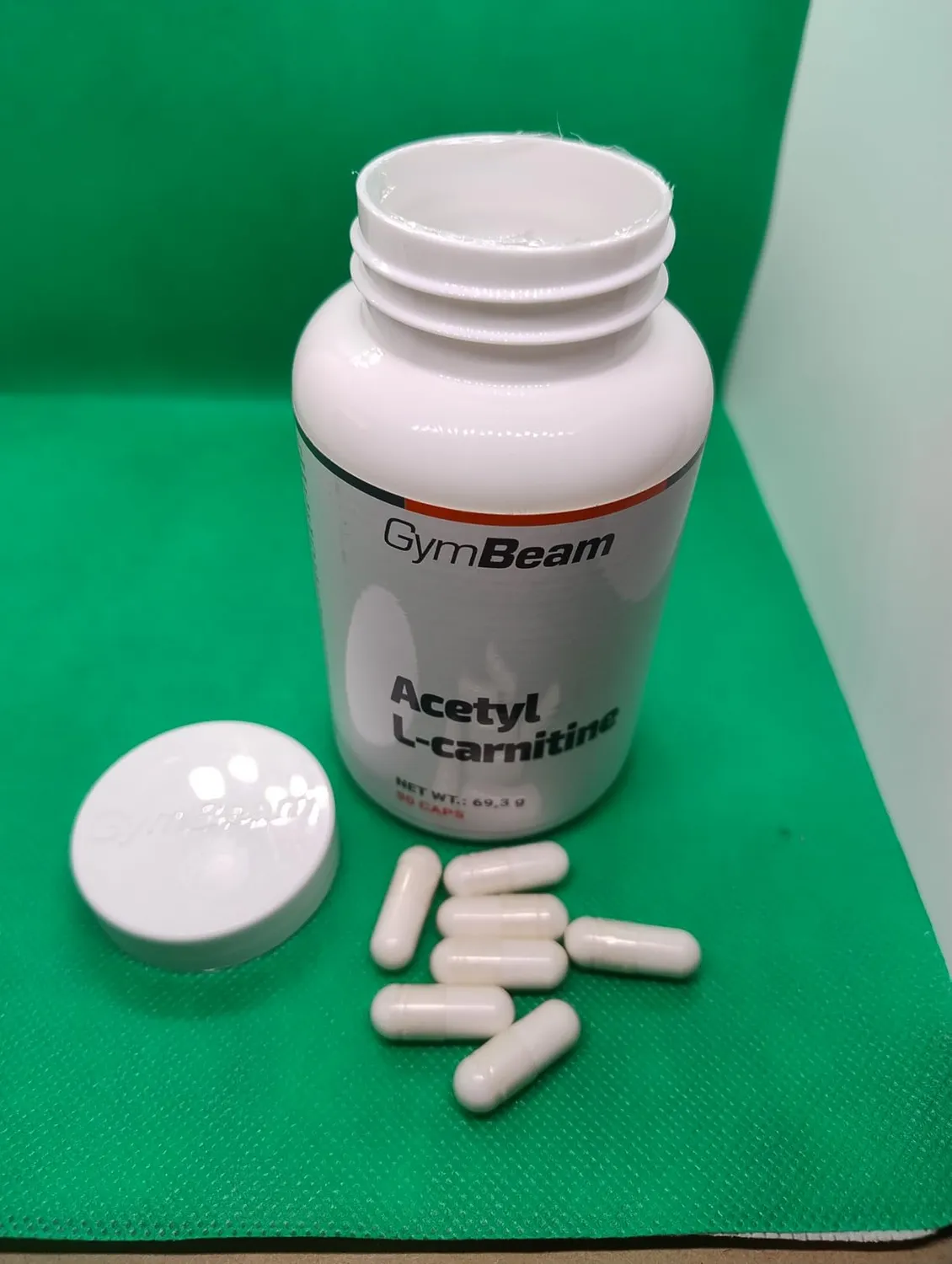 GymBeam Acetil L-Carnitina 500 mg capsule vegane