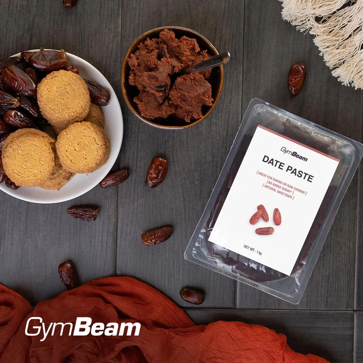 GymBeam Pasta Datteri Dolcificante 1000 g