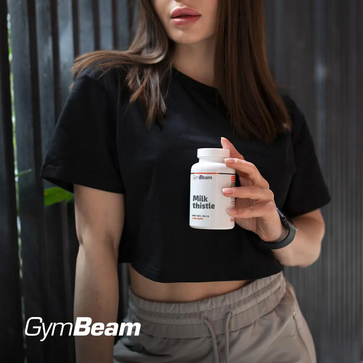 GymBeam Cardo Mariano capsule silimarina 80% fegato