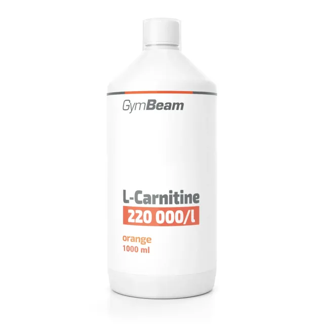 GymBeam L-Carnitina Liquida 1000 ml gusto Arancia