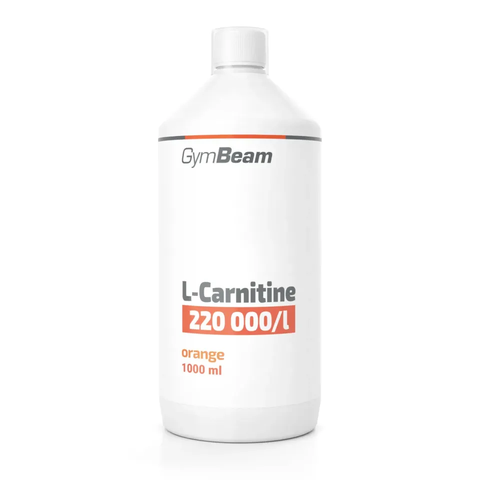 GymBeam L-Carnitina Liquida 1000 ml gusto Arancia
