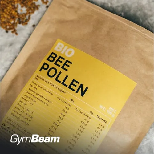 GymBeam Polline d'Api BIO granuli 100 g superfood proteico