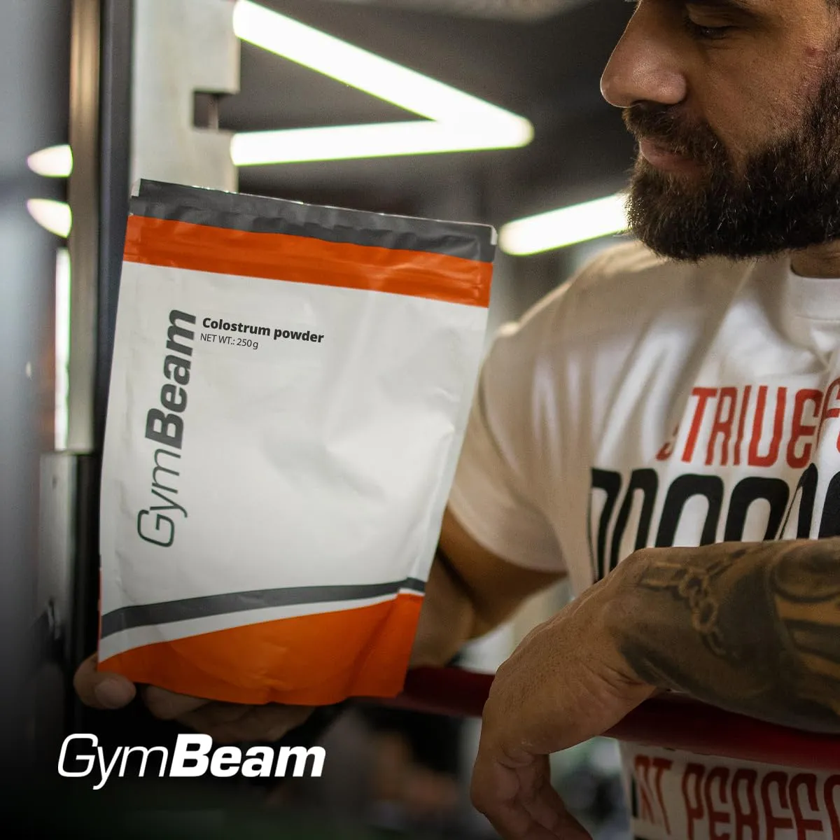 GymBeam Colostro Bovino polvere 250 g 30% IgG difese