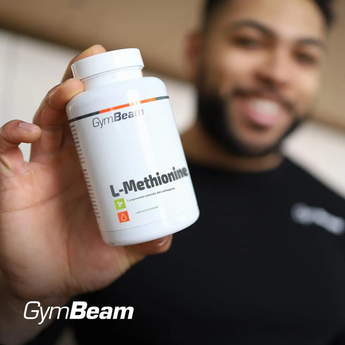 GymBeam L-Metionina 500 mg capsule 120 pezzi vegane
