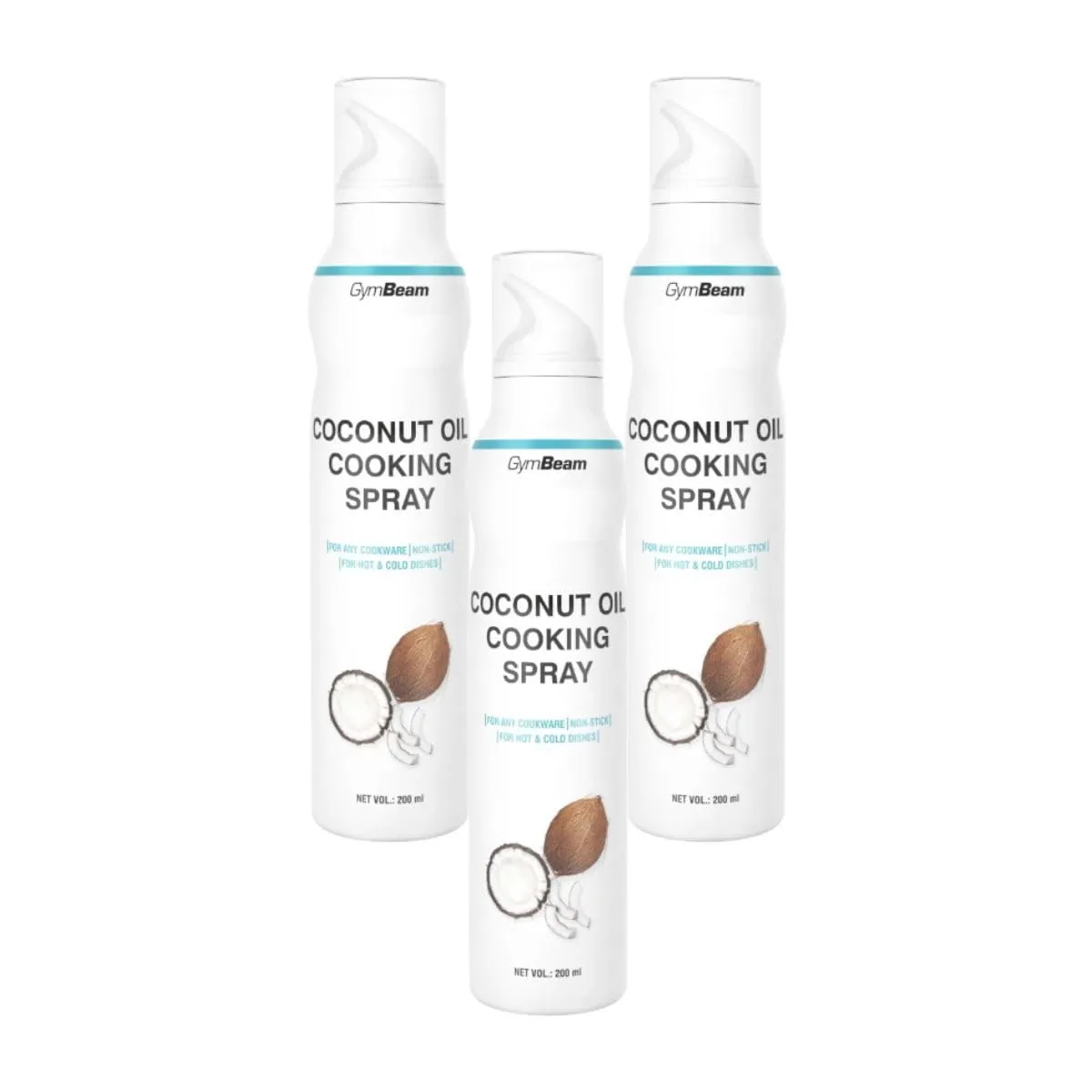 GymBeam Olio di Cocco Spray 200 ml Leggero
