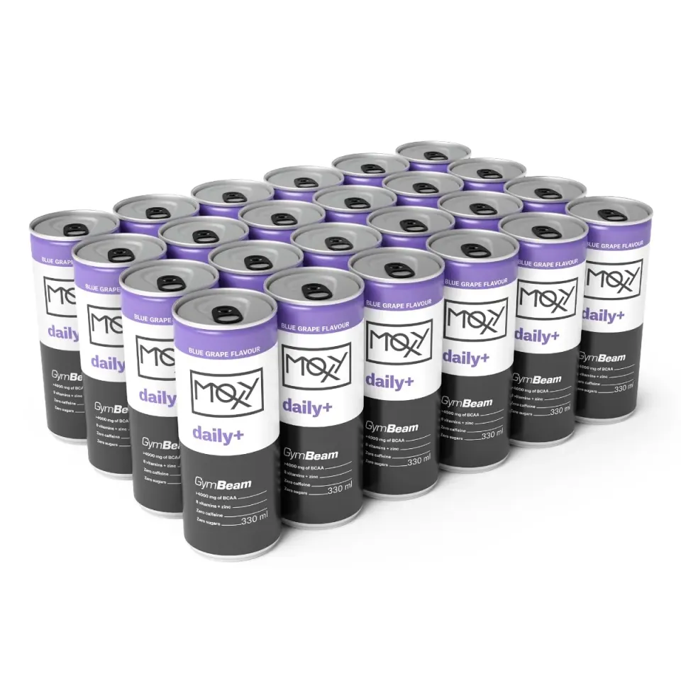 GymBeam Moxy Daily+ bevanda 24x330ml BCAA zinco