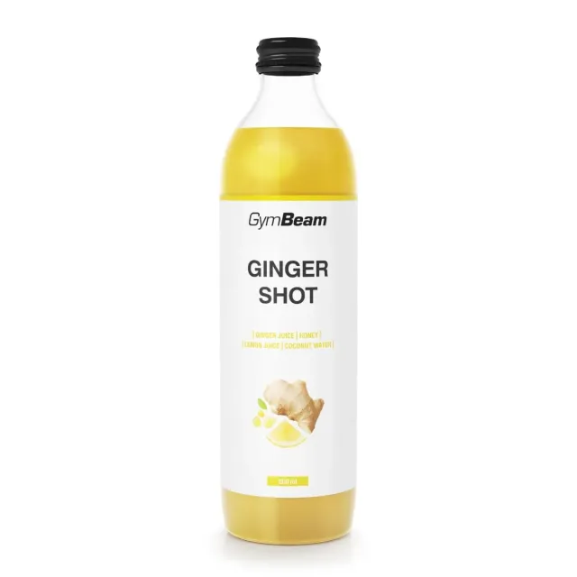 GymBeam Shot Zenzero Succo Miele Limone 500 ml Naturale
