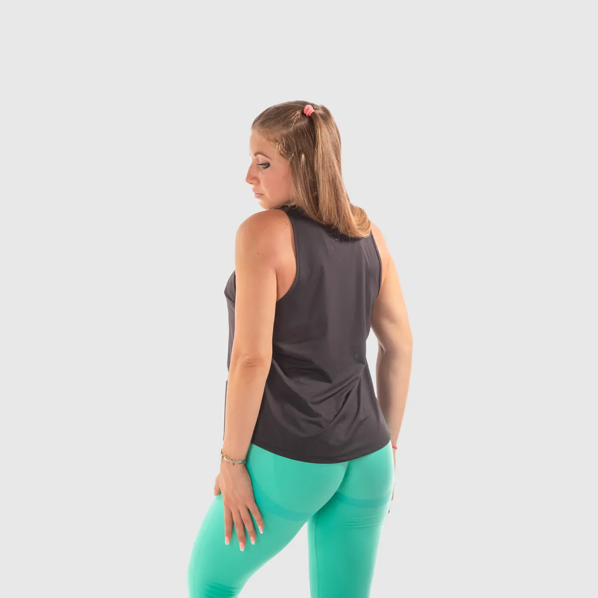 Push More Breeze Black Canottiera Donna Nera traspirante