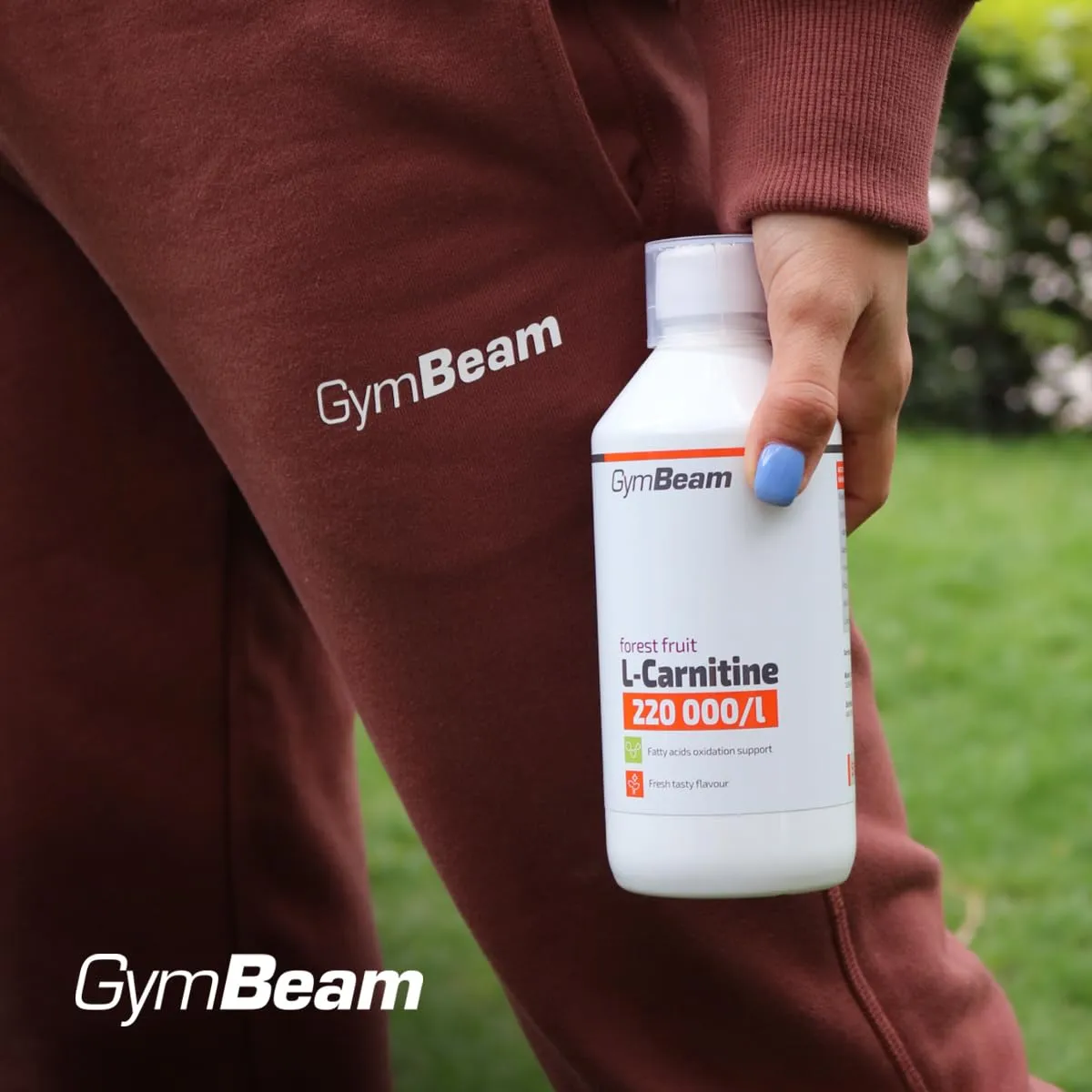 GymBeam L-Carnitina Liquida 1000 ml gusto Arancia