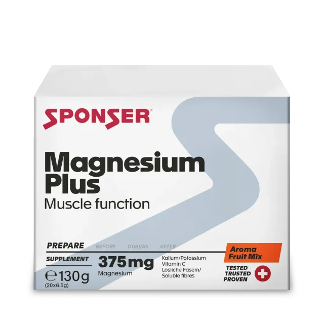 Sponser Magnesium Plus Fruit Mix magnesio 20 x 6,5 g