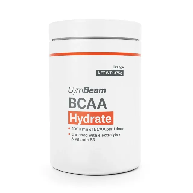 GymBeam BCAA Hydrate 4:1:1 Polvere Arancia con Elettroliti