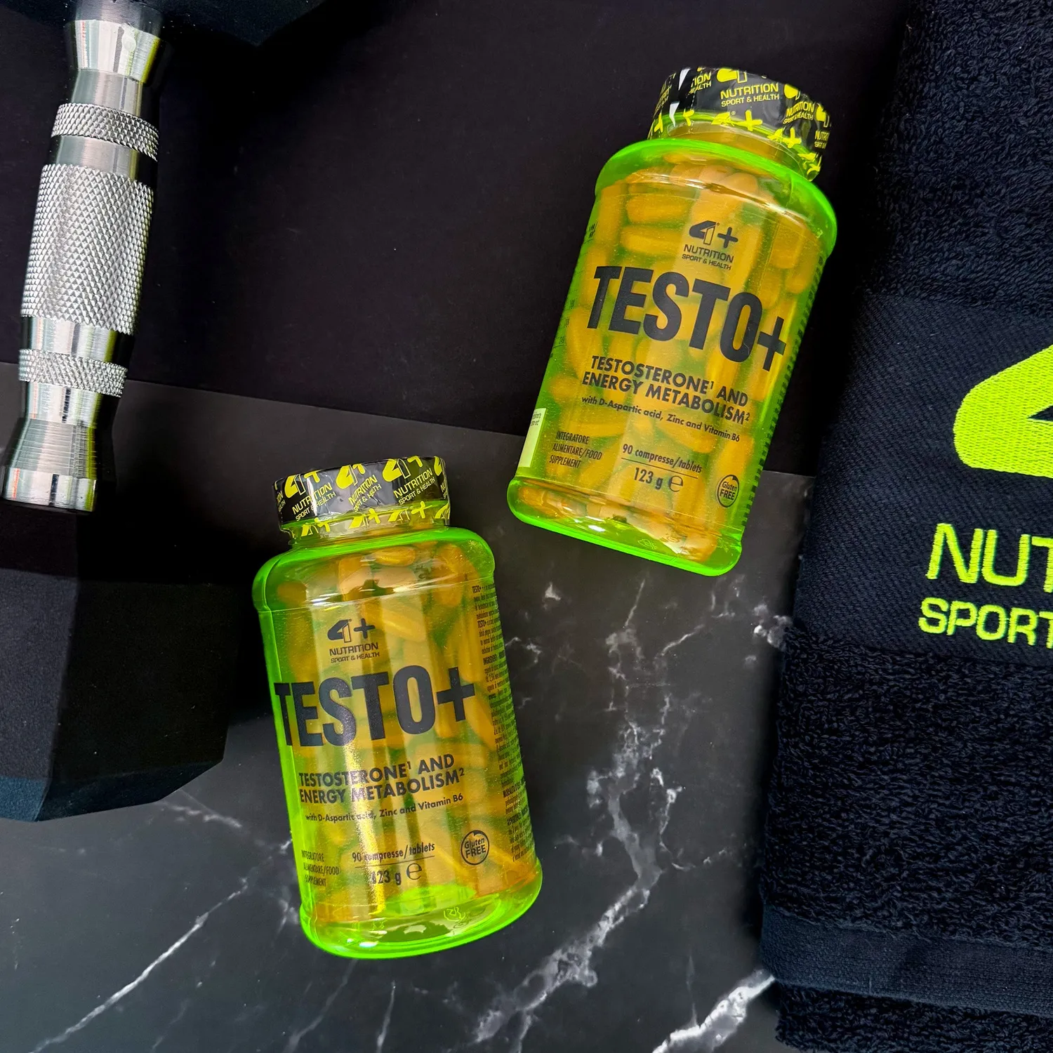 4 Plus Nutrition Testo+ 90 compresse D-aspartico forza